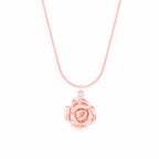 Collar Ajustable Rosa Mística - Oro Rosa - Como lo lució Olivia Culpo