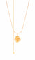Mystic Rose Adjustable Slider Necklace, Long or Choker, 18K Gold Vermeil *As seen on Olivia Culpo