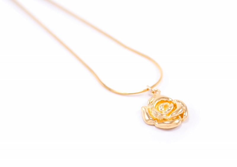 Mystic Rose Adjustable Necklace - 18K Gold - As seen on Olivia Culpo
