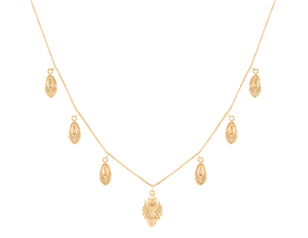 Artemis Slider Choker Necklace - 18k Gold