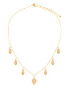 Artemis Slider Choker Necklace - 18k Gold