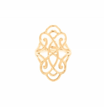 Infinite Love, Adjustable Ring, 18k Gold