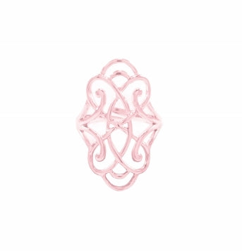 Infinite Love, Adjustable Ring, Rose Gold