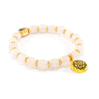 Heart Chakra Activation Bracelet | Madagascar Rose Quartz | As Seen on Maria Menounos