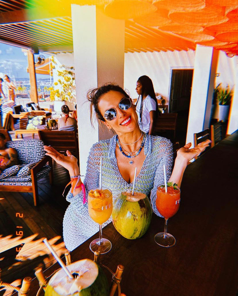 Evil Eye Necklace, Turquoise and Zirconia Baguette Diamonds *Seen on Alessandra Ambrosio