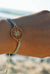 Luck and Prosperity Sri Yantra Friendship Bracelet, 18k Gold, Sage Green, One Size