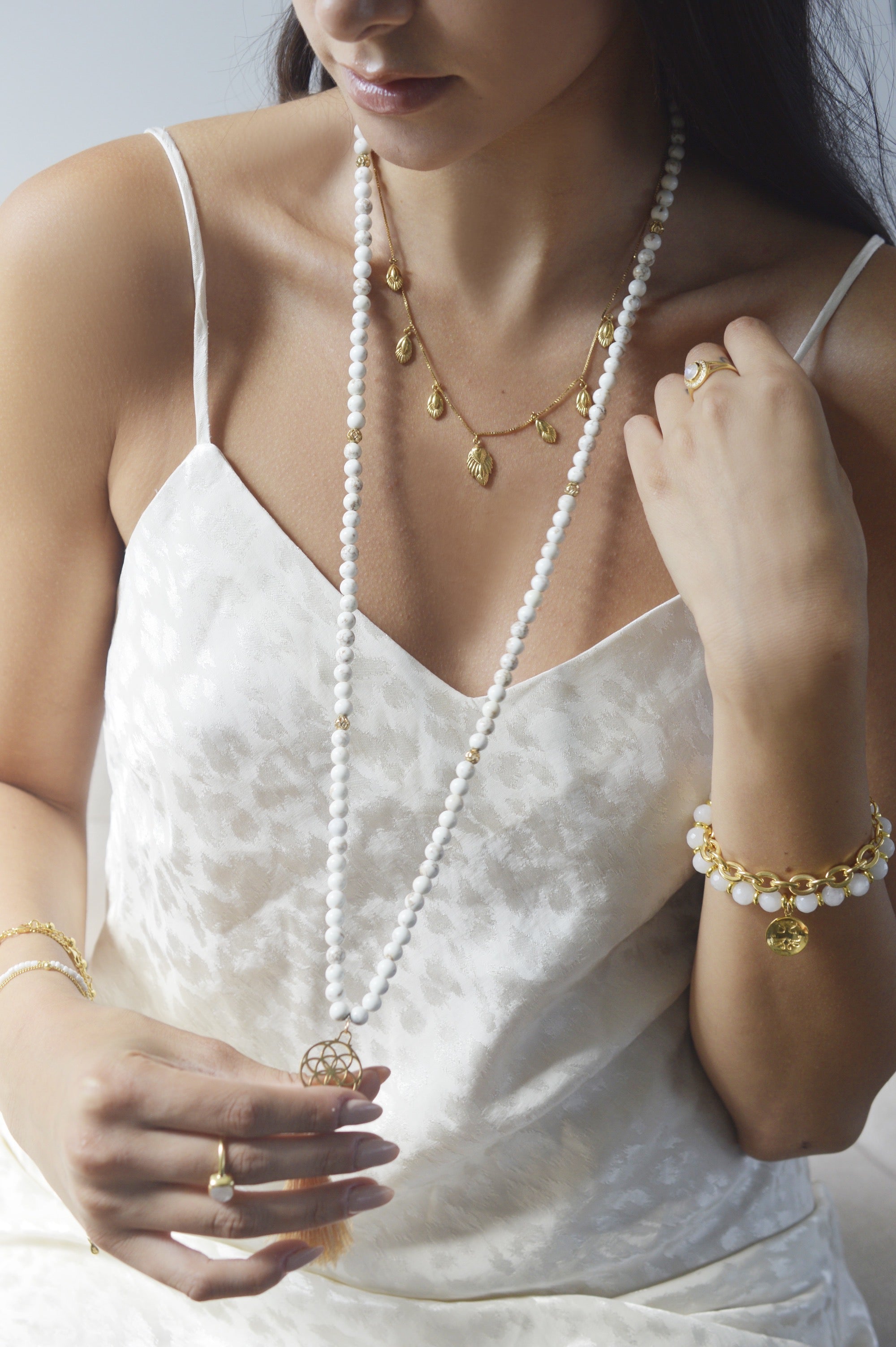 Moonstone Goddess Glow Ring - 18k Gold - Seen in Vanity Fair UK