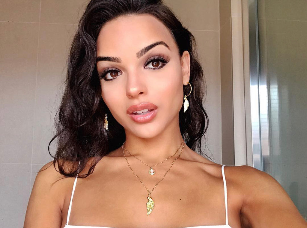Angel Wing Necklace – Rose Gold Spiritual Jewelry