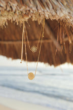 Seed of Life Reversible Y-Lariat Choker Necklace – White Rhodium Spiritual Jewelry
