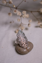 Anillo Ajustable Infinito Amor Pavé - Rodio Blanco - Topacio Blanco