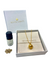 Aromatherapy Round Diffuser Locket + Aromatherapy Oil Luxury Gift Set
