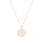 Flower of Life Spiritual Expansion Necklace - 18K Gold