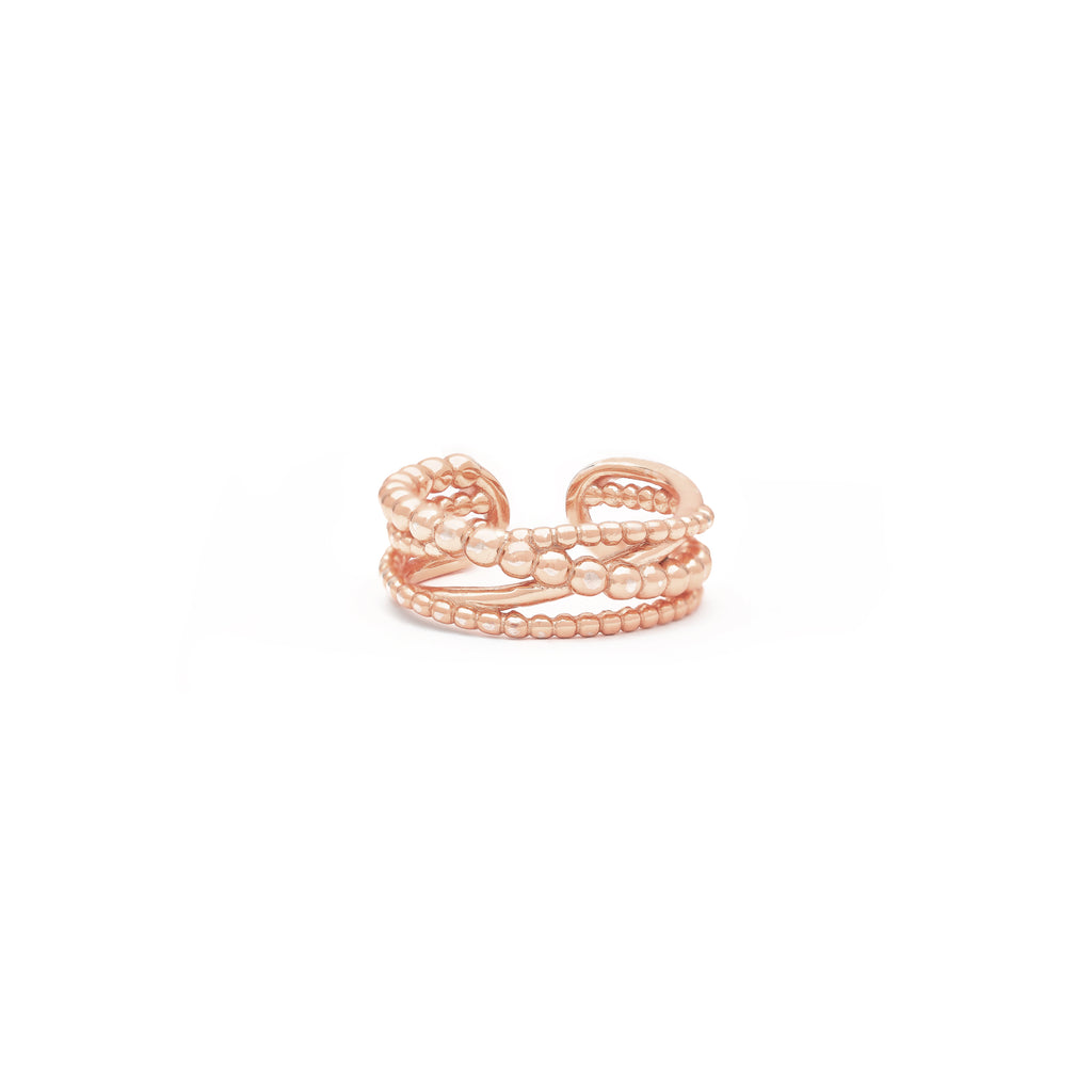 Multi-Layer Beaded Ring – Spiritual & Minimalist Jewelry