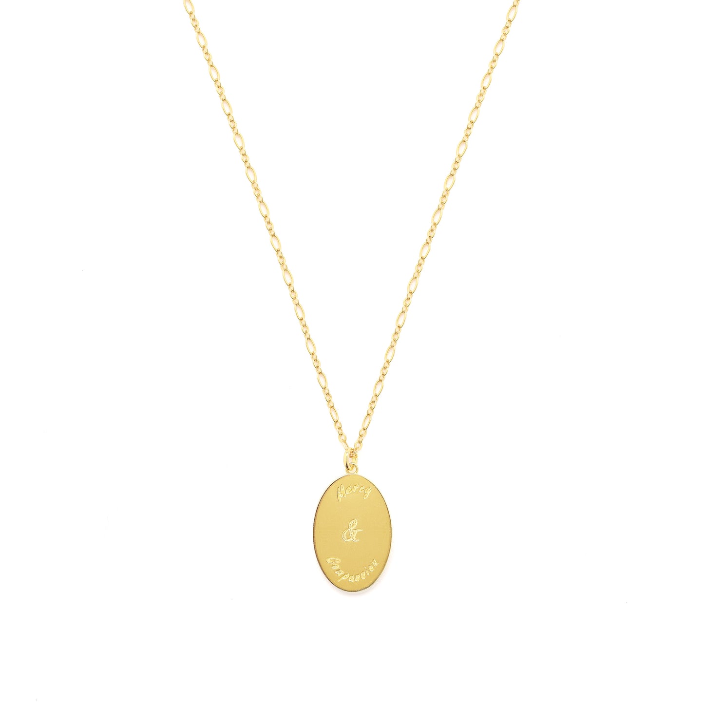 Quan Yin Goddess of Compassion and Mercy Necklace