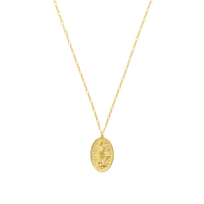 Quan Yin Goddess of Compassion and Mercy Necklace