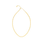 Paperclip Chain Necklace – 18K Gold Over Sterling Silver Minimalist Jewelry