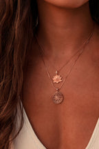 Sri Yantra Supreme Manifestor Necklace – 18K Gold Spiritual Jewelry