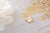 Mystical Unicorn Necklace, 18k Gold Vermeil with Zirconia Diamond